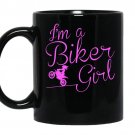 Im a biker girl coffee Mug_Black