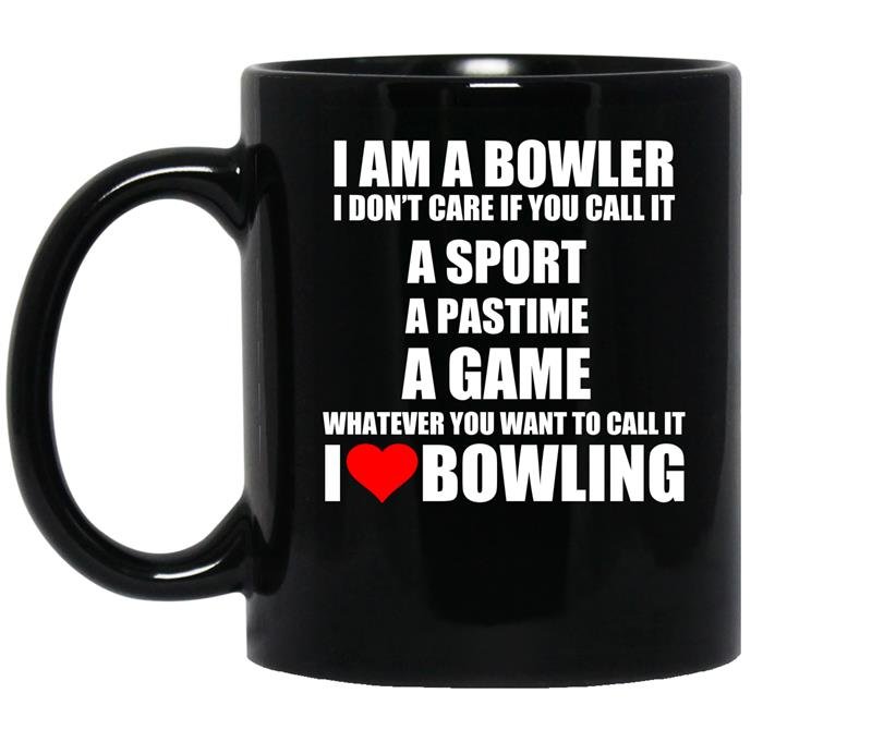 Im a bowler i love bowling coffee Mug_Black