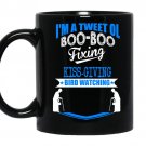 Im a tweet ol bird watching coffee Mug_Black