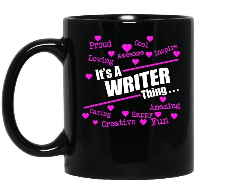 Its a writer thing coffee Mug_Black