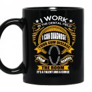 I work in the dental field i can diagnose your gum disease from across the room coffee Mug_Black