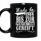 Made in 1984 bis zur perfektion gereift coffee Mug_Black