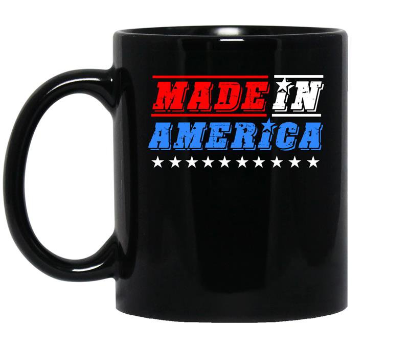 Made in america coffee Mug_Black