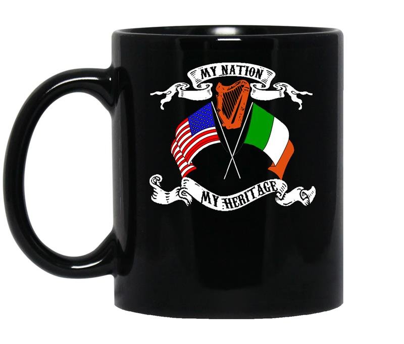 My nation my heritage coffee Mug_Black