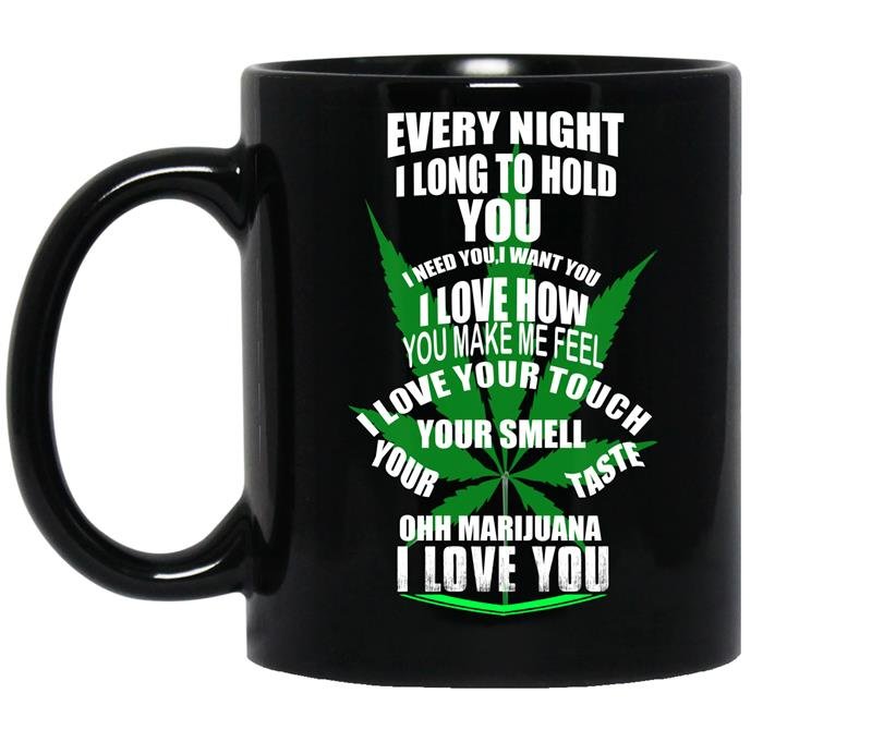 Ohh marijuana i love you coffee Mug_Black