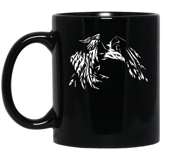 The eagle coffee Mug_Black