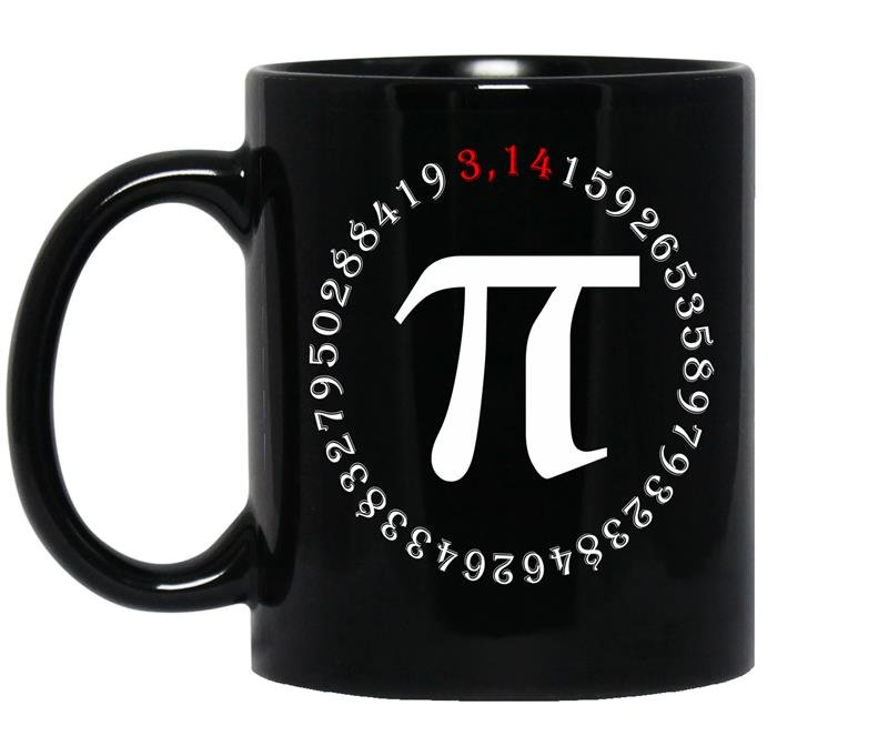 3.14 pi day coffee Mug_Black