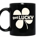Get lucky patricks day coffee Mug_Black