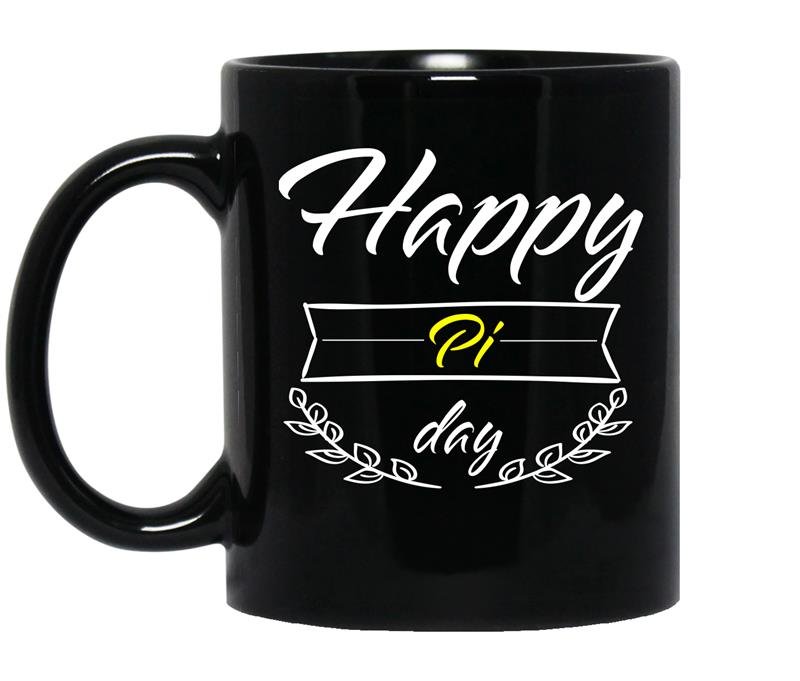 Happy pi day coffee Mug_Black