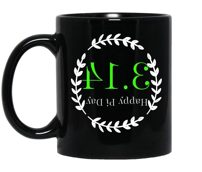 Happy pi day 3.14 coffee Mug_Black