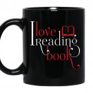 I love reading book coffee Mug_Black