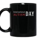 International autism day coffee Mug_Black