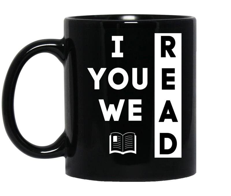 I read you read we read coffee Mug_Black