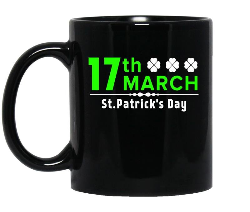 Patricks day 17th march coffee Mug_Black