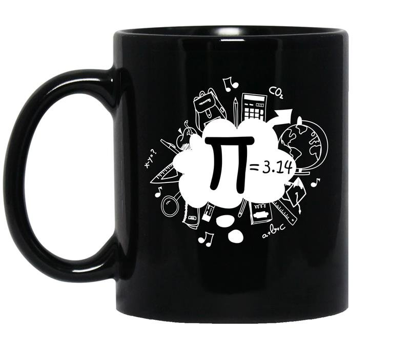 Pi=3-14 coffee Mug_Black