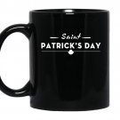 Saint patricks day coffee Mug_Black