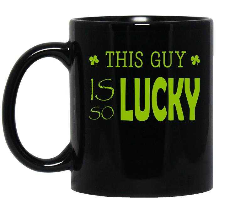 This guy is so lucky coffee Mug_Black