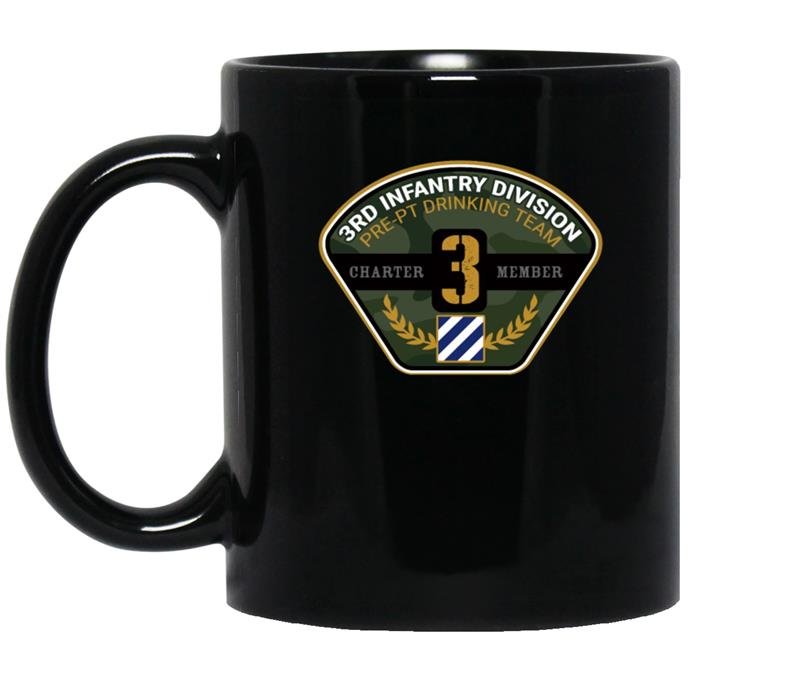 3rd infantry division drinking team coffee Mug_Black