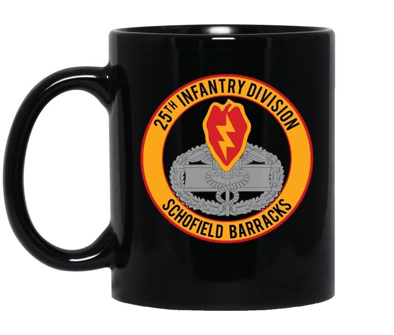 25th infantry division schofield barracks coffee Mug_Black