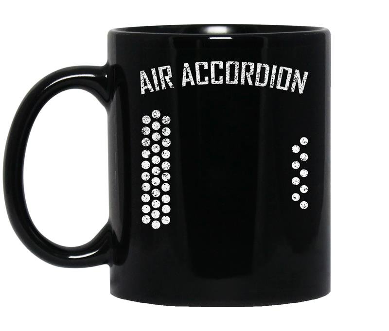 Air accordionlarge black coffee Mug_Black