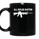 All rifles matter black ar 15 tactical gun police nra blm mens coffee Mug_Black