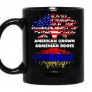 American grown with armenian armenia roots Coffee Mug_Black