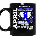 April is national child abuse prevention month coffee Mug_Black