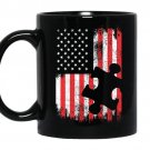 Autism awareness flag autism awareness coffee Mug_Black