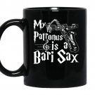 Bari saxmy patronus is a bari saxs coffee Mug_Black