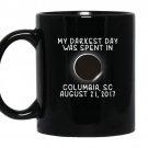 Columbia south carolina total solar eclipse 2017 coffee Mug_Black