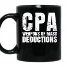 Cpa weapons of mass deductions coffee Mug_Black