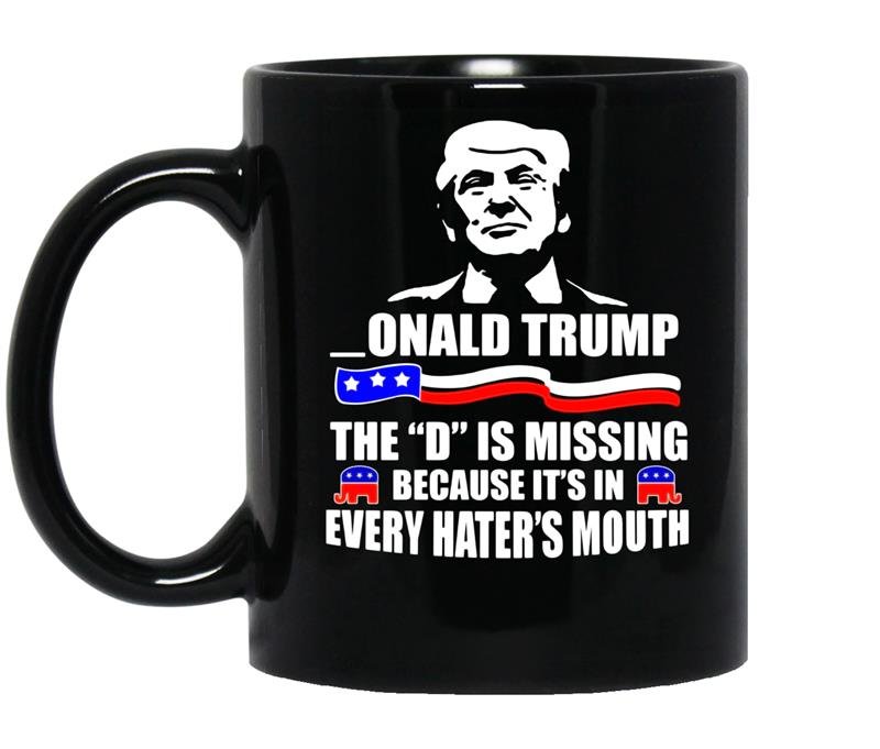 Donald trump the dismissing coffee Mug_Black