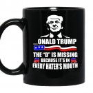 Donald trump the dismissing coffee Mug_Black