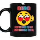 Emoji birthday girlomg proud mom heart sunglasses coffee Mug_Black