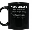 Funny accountant dictionary meaning definition coffee Mug_Black