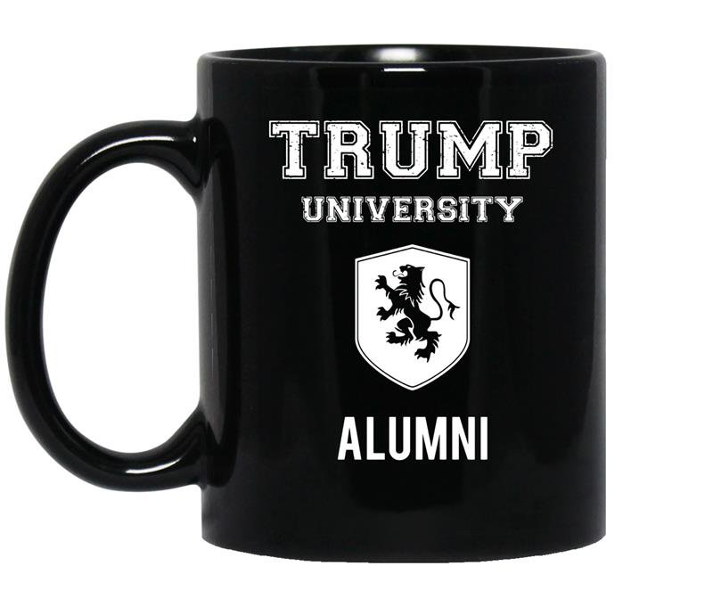 Funny trump university alumni coffee Mug_Black
