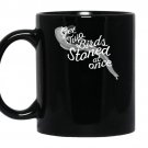 Get 2 birds stoned at once hilarious ricky tpb coffee Mug_Black