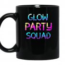 Glow party squad coffee Mug_Black