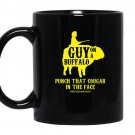 Guy on a buffalopunch that cougar in the face coffee Mug_Black