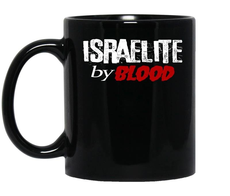 Hebrew israelite by blood dna tribe judah torah coffee Mug_Black