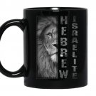 Hebrew israelite lion of judah coffee Mug_Black