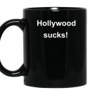 Hollywood sucks coffee Mug_Black