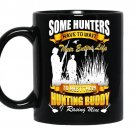 Hunting dad meet their hunting buddy coffee Mug_Black