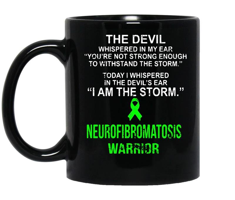 I am the storm neurofibromatosis warrior coffee Mug_Black