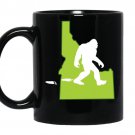 Idaho state bigfoot hunter coffee Mug_Black