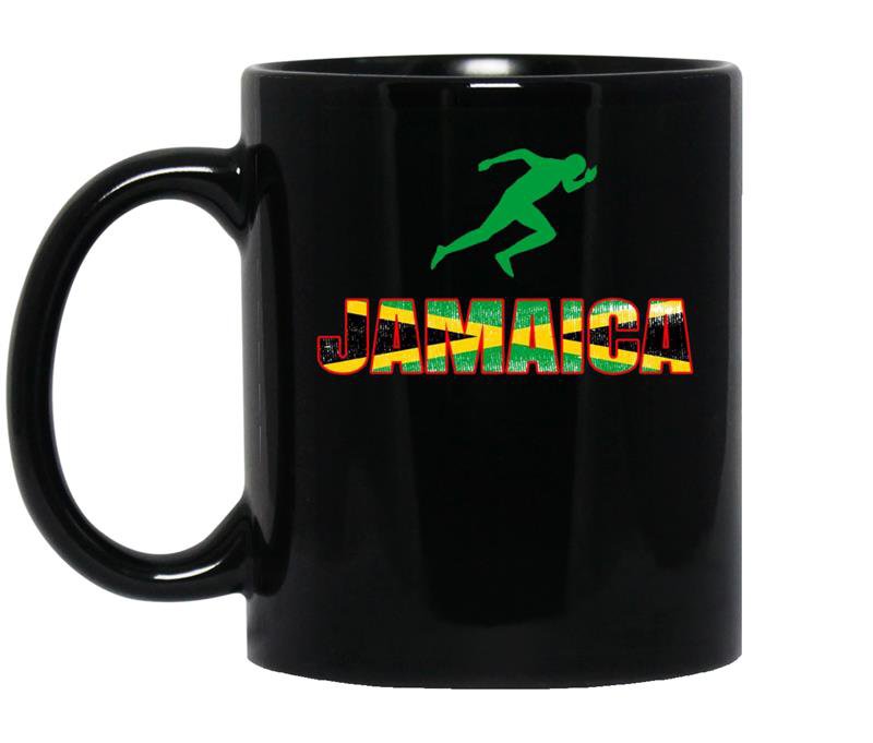 Jamaica runnersrunning tee coffee Mug_Black