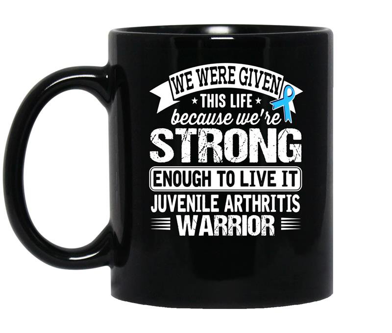 Juvenile arthritis awareness coffee Mug_Black