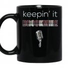 Keepin it brockmire funny plaid baseball coffee Mug_Black