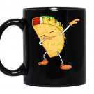 Kids dabbing tacomexican coffee Mug_Black