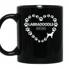 Labradoodle mom womens dog gift coffee Mug_Black
